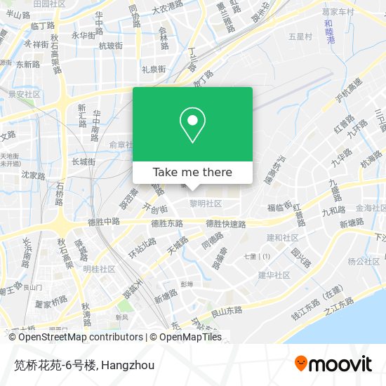 笕桥花苑-6号楼 map