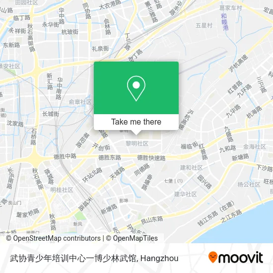 武协青少年培训中心一博少林武馆 map
