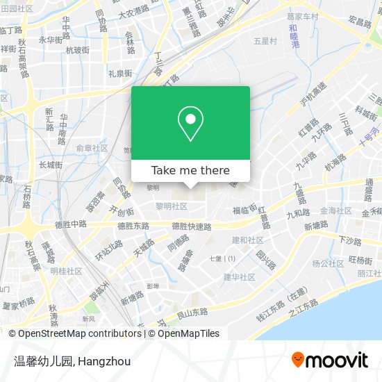 温馨幼儿园 map