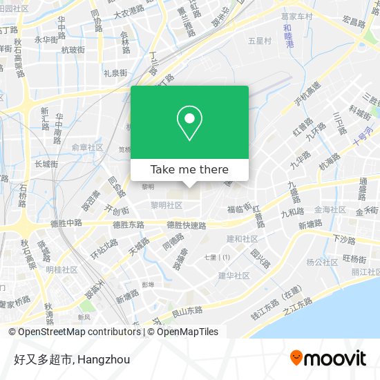 好又多超市 map