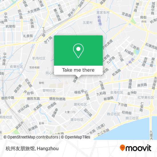 杭州友朋旅馆 map