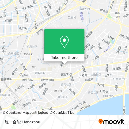统一合能 map