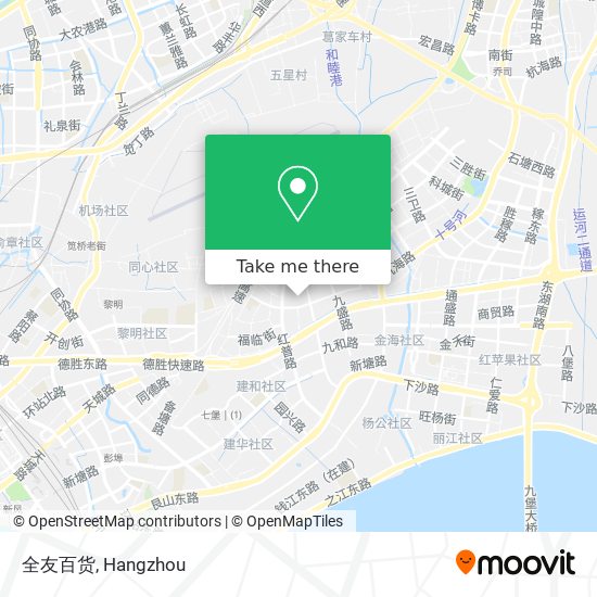 全友百货 map