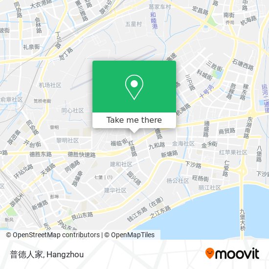 普德人家 map
