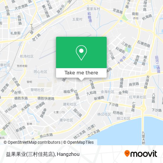 益果果业(三村佳苑店) map