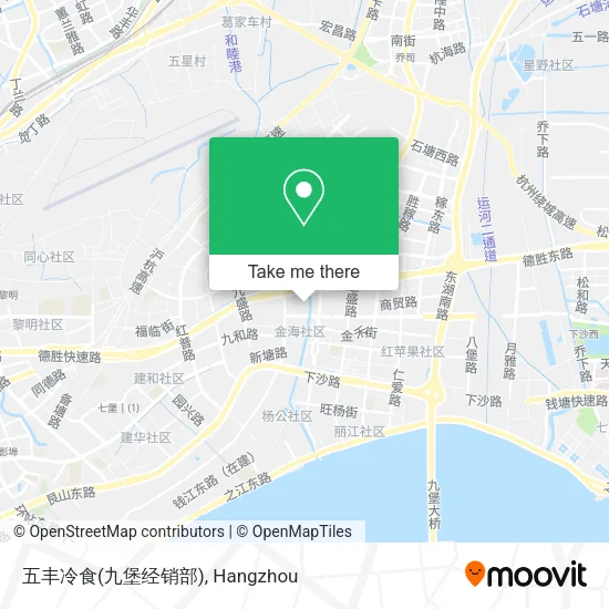 五丰冷食(九堡经销部) map