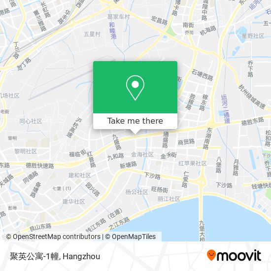聚英公寓-1幢 map