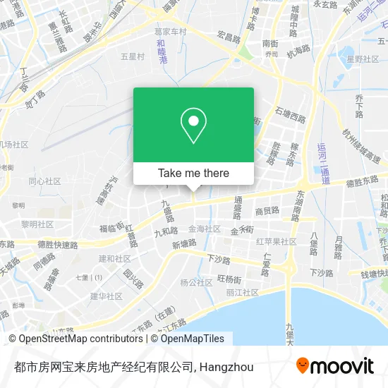 都市房网宝来房地产经纪有限公司 map