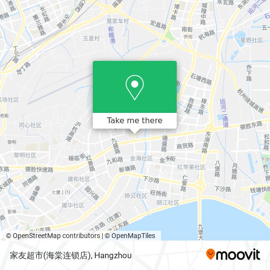 家友超市(海棠连锁店) map