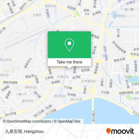 九星宾馆 map