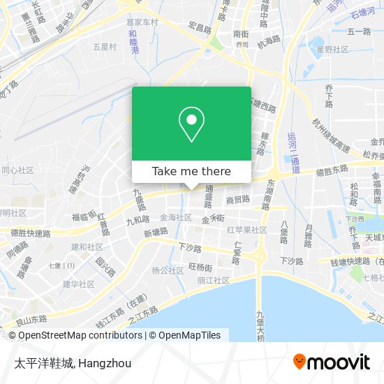 太平洋鞋城 map