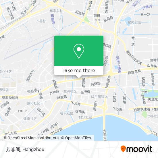 芳菲阁 map