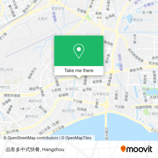 品客多中式快餐 map