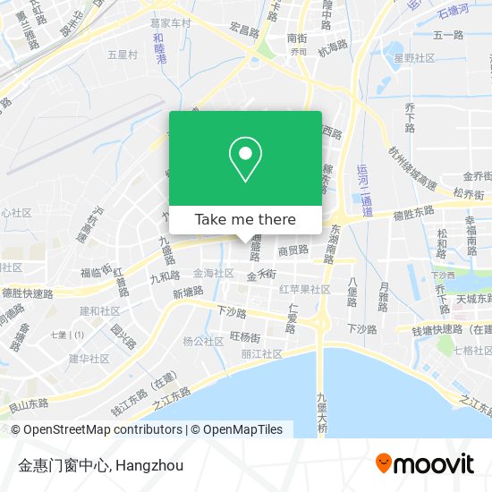 金惠门窗中心 map