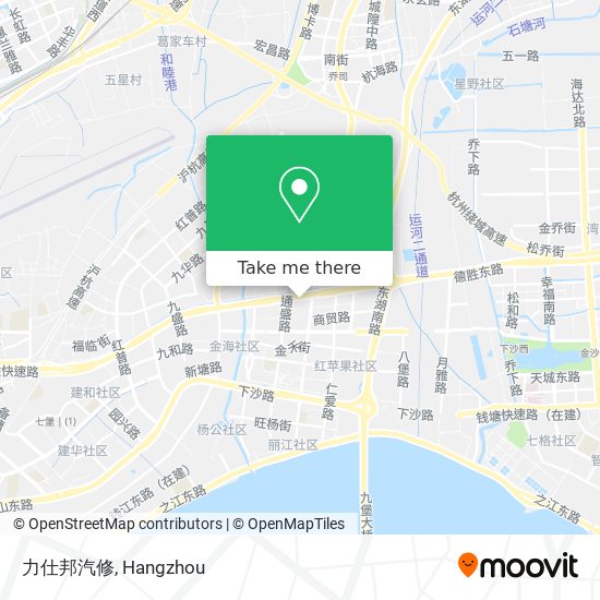 力仕邦汽修 map