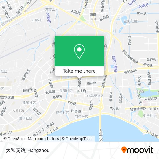 大和宾馆 map