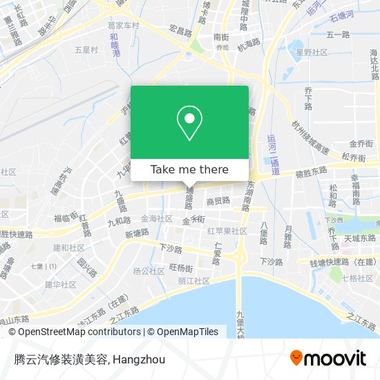 腾云汽修装潢美容 map