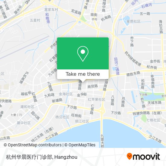 杭州华晨医疗门诊部 map