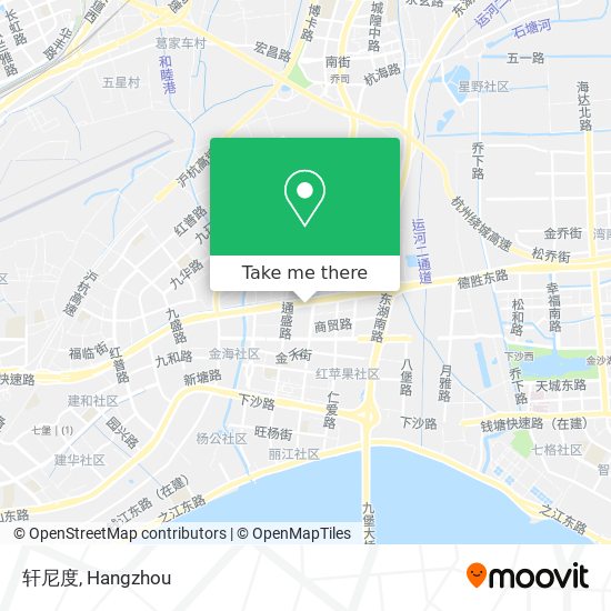 轩尼度 map