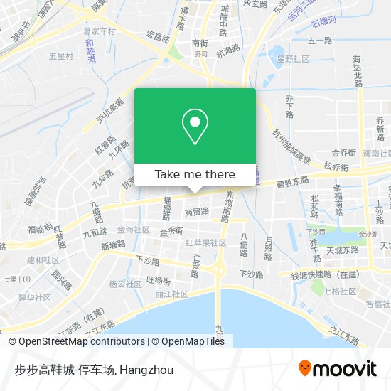 步步高鞋城-停车场 map