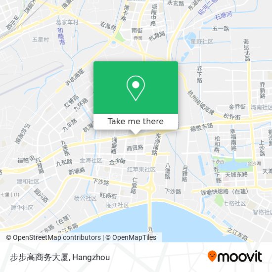 步步高商务大厦 map