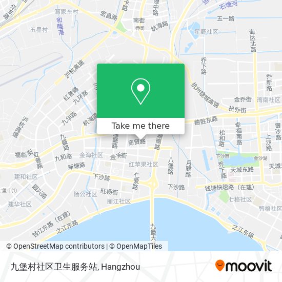 九堡村社区卫生服务站 map