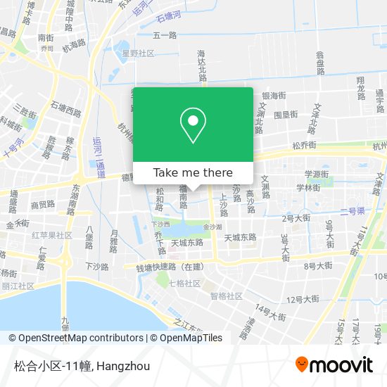 松合小区-11幢 map