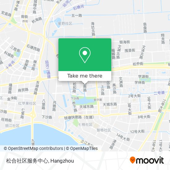 松合社区服务中心 map