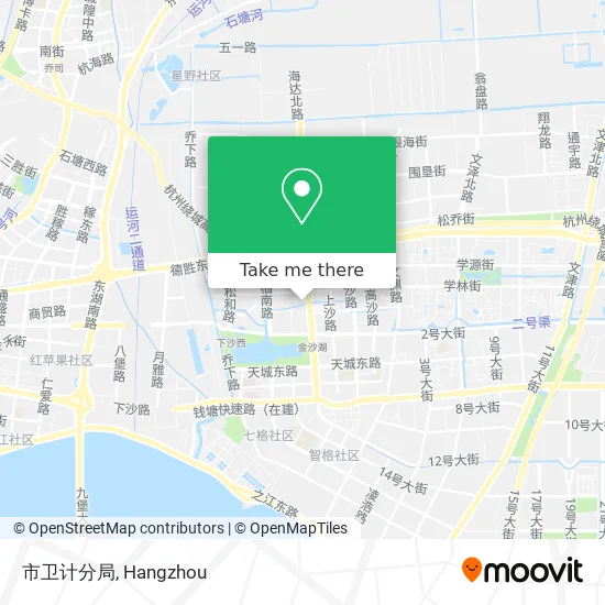 市卫计分局 map