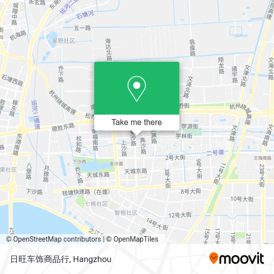 日旺车饰商品行 map