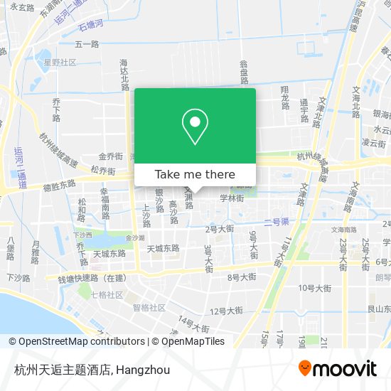 杭州天逅主题酒店 map