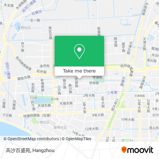 高沙百盛苑 map