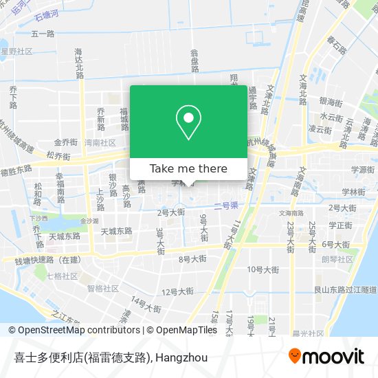 喜士多便利店(福雷德支路) map