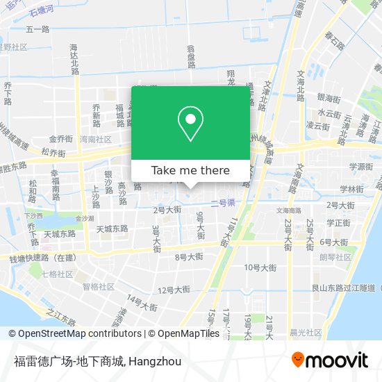 福雷德广场-地下商城 map