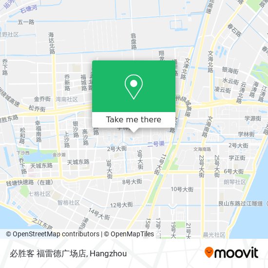 必胜客 福雷德广场店 map