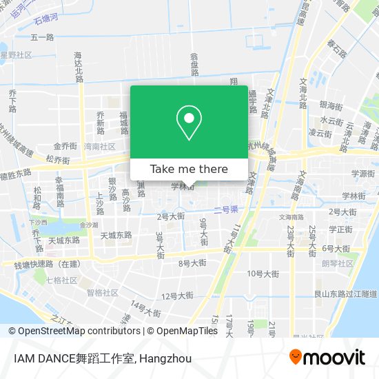 IAM DANCE舞蹈工作室 map