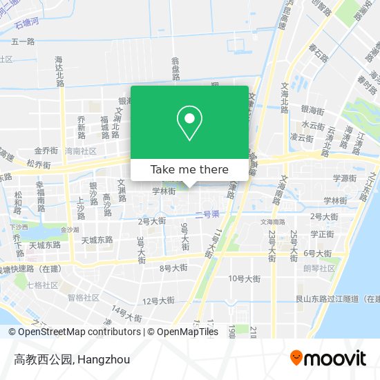 高教西公园 map