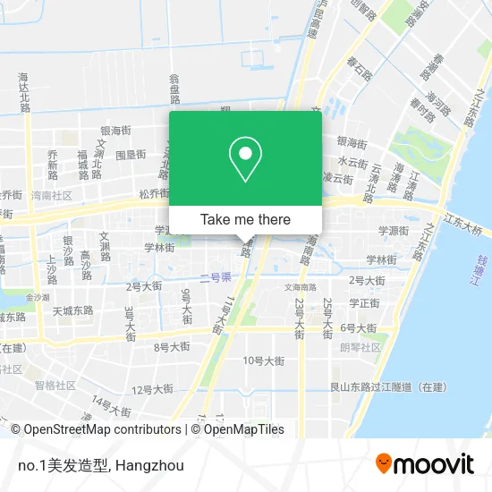 no.1美发造型 map