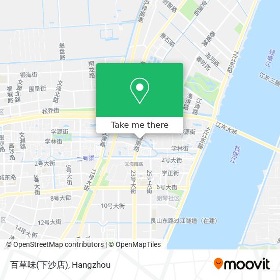 百草味(下沙店) map