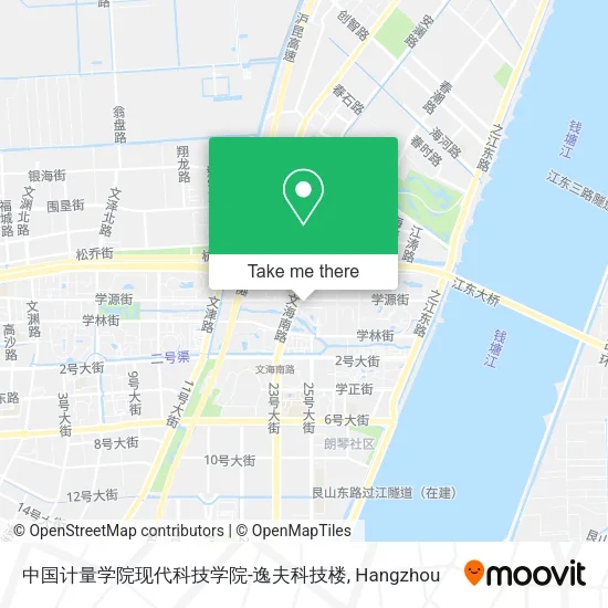 中国计量学院现代科技学院-逸夫科技楼 map
