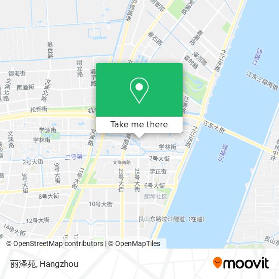 丽泽苑 map