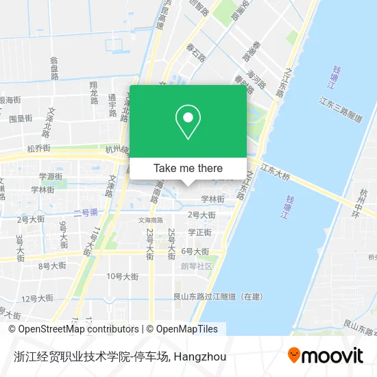 浙江经贸职业技术学院-停车场 map