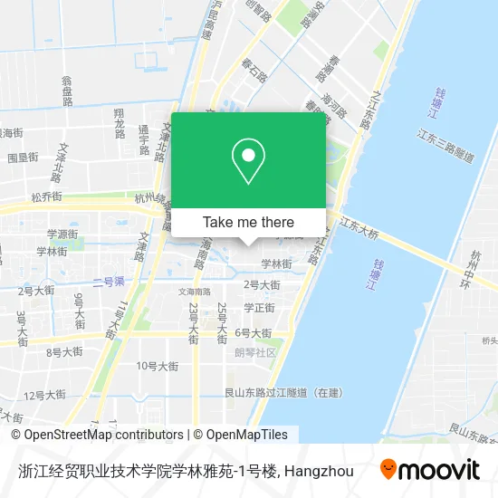 浙江经贸职业技术学院学林雅苑-1号楼 map