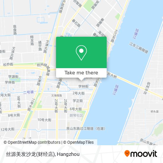 丝源美发沙龙(财经店) map
