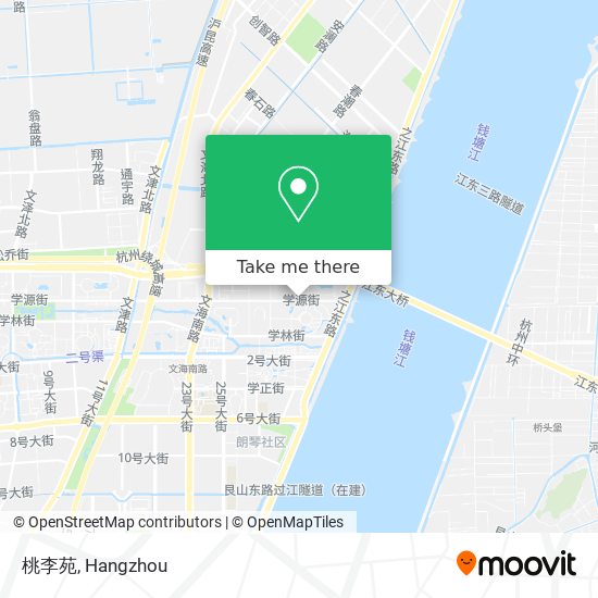 桃李苑 map