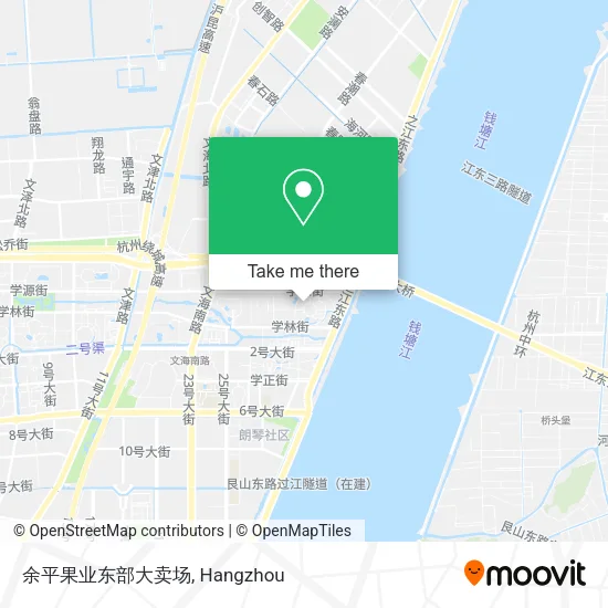 余平果业东部大卖场 map