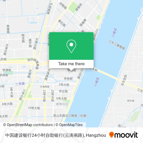 中国建设银行24小时自助银行(云涛南路) map
