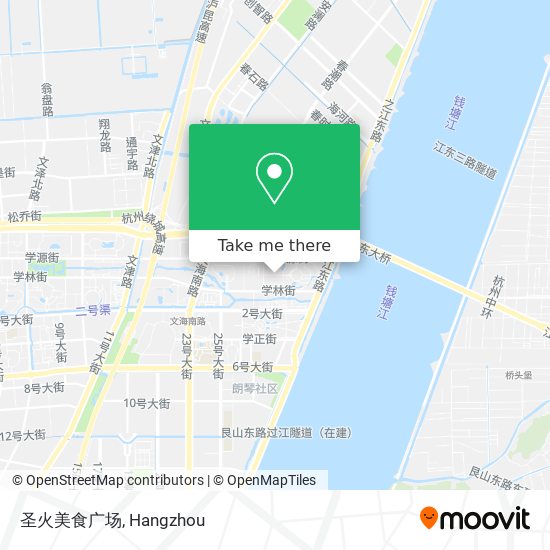 圣火美食广场 map