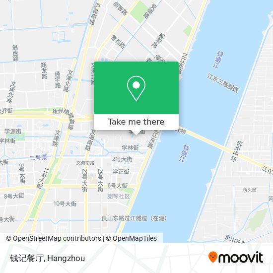 钱记餐厅 map