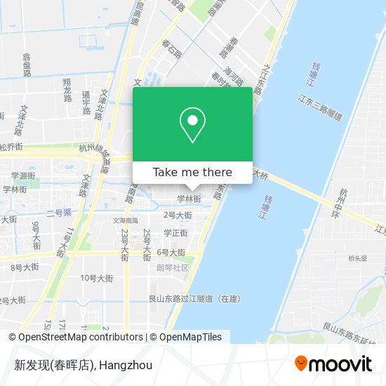 新发现(春晖店) map